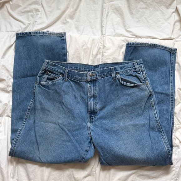 Dickies 40x32 Relaxed straight fit jeans lightly distressed casual workwear - Picture 4 of 8